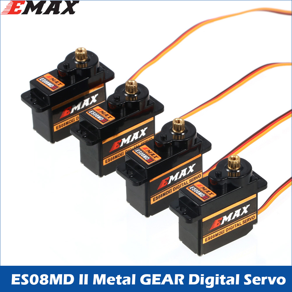 Servo Sg90 - 2/4/10 szt. EMAX ES08MD II Metal