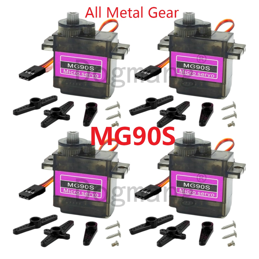 Servo Sg90 - MG90S Serwo 1/2/4/10/20/50 szt. All Metal