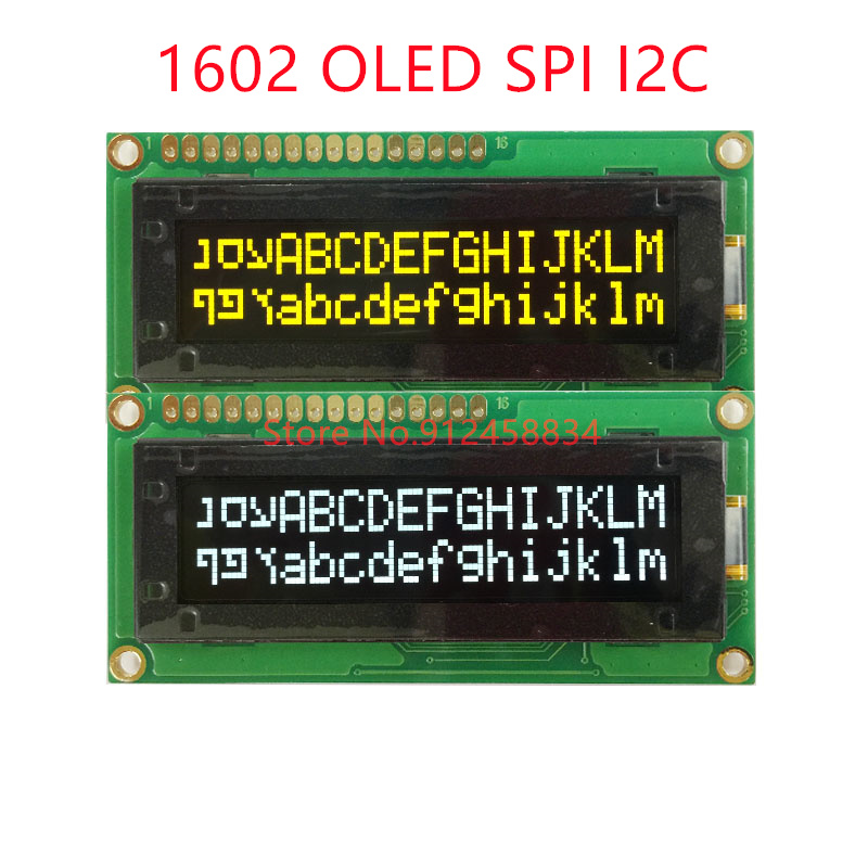 Lcd 1602 - Moduł wyświetlacza OLED 1602 16X2 SPI