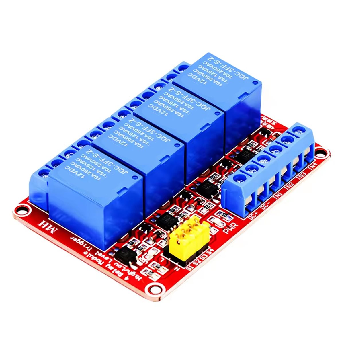 Moduł przekaźnikowy A49T 4-kan – Relay Module 4 Channel recenzja i cena