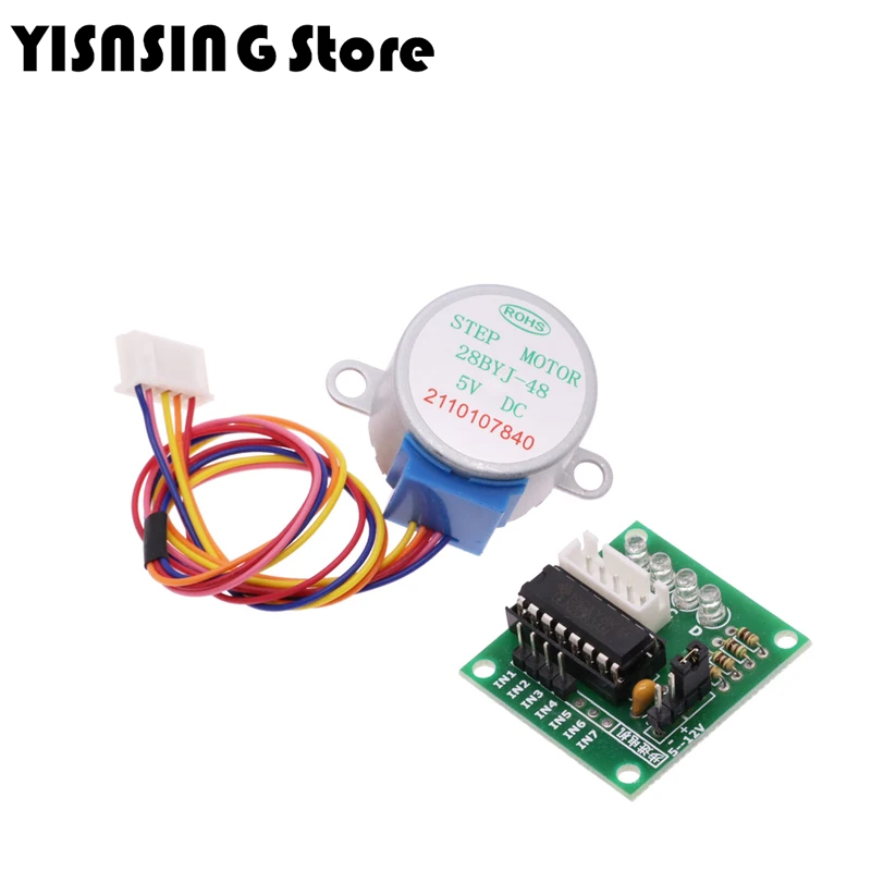 Silnik krokowy DC 5V 4-fazowy  – Stepper Motor 28Byj recenzja i cena