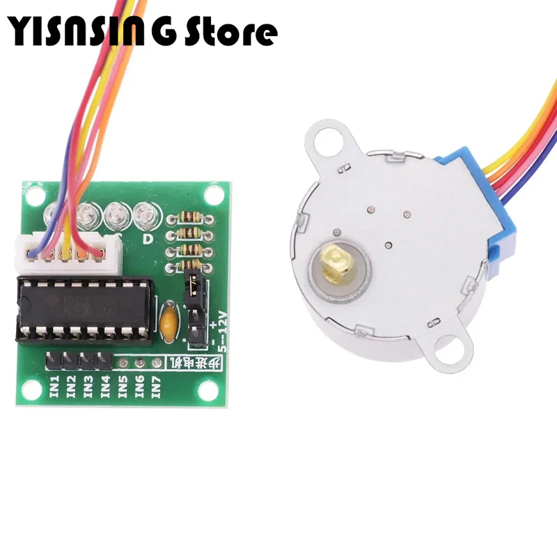 Silnik krokowy DC 5V 4-fazowy  – Stepper Motor 28Byj recenzja i cena