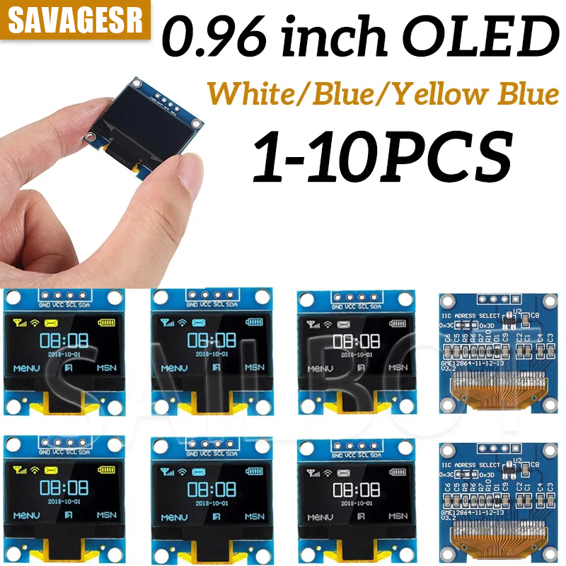 1-10 SZTUK Moduł wyświetlacza  – Ssd1306 recenzja i cena