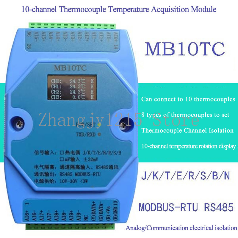 Moduł akwizycji temperatury 4/ – Thermocouple Module K Type recenzja i cena