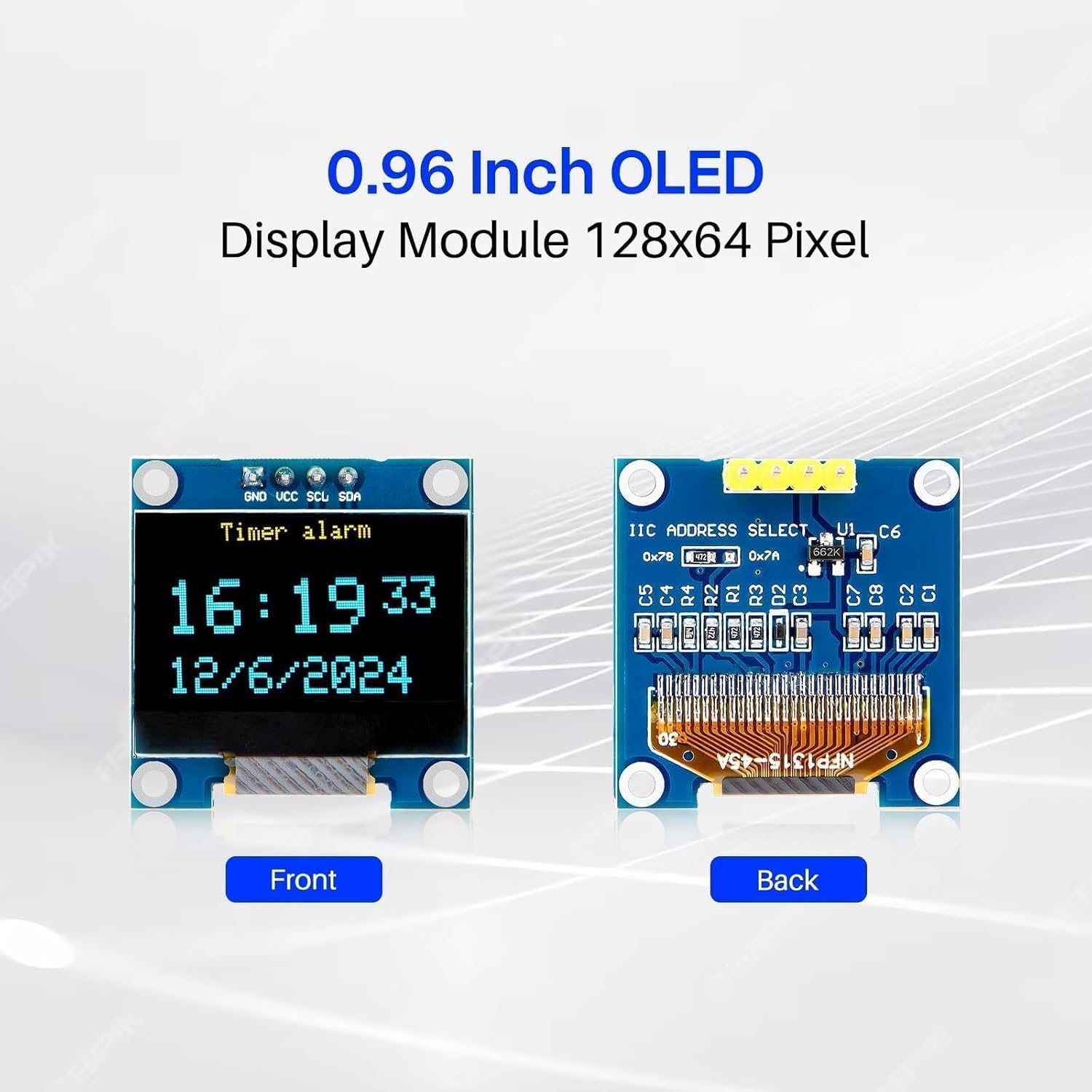3 SZT. Moduł ekranu OLED 0,96  – Ssd1306 recenzja i cena