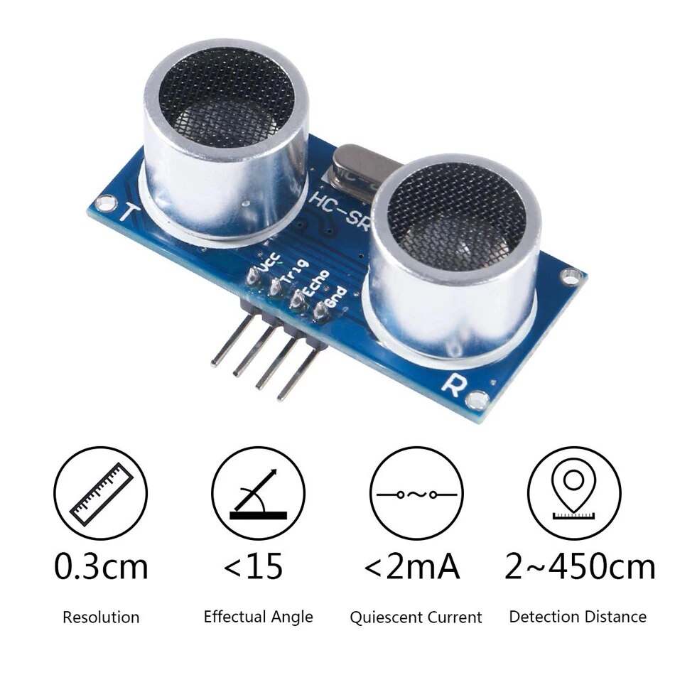 5 modułów ultradźwiękowych, cz – Ultrasonic Sensor Hc-Sr04 recenzja i cena