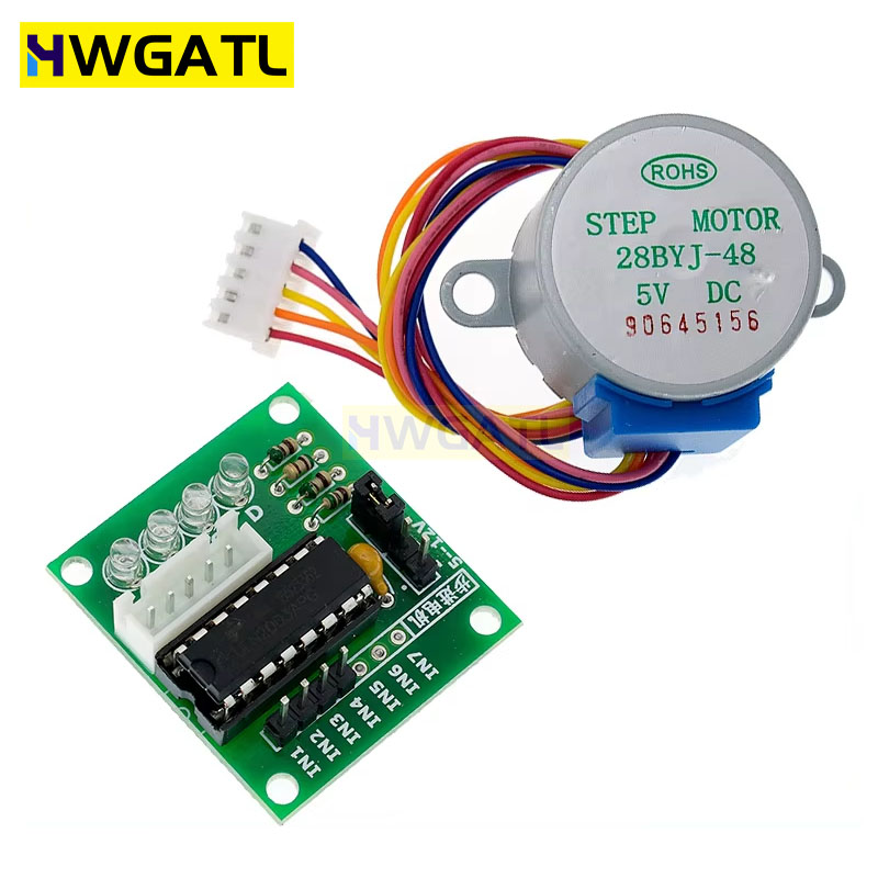 HWGATL 5V 4-fazowy 28BYJ-48 DC – Stepper Motor 28Byj recenzja i cena