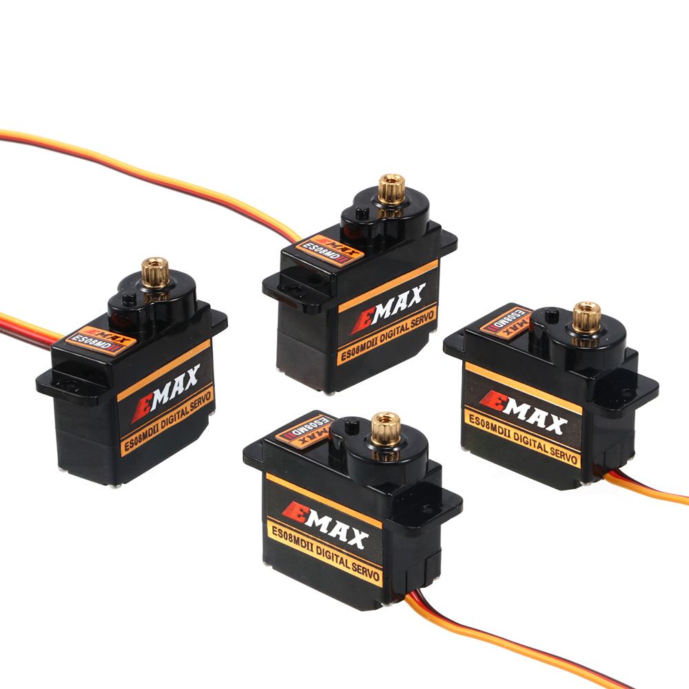 2/4/10 szt. EMAX ES08MD II Met – Servo Sg90 recenzja i cena