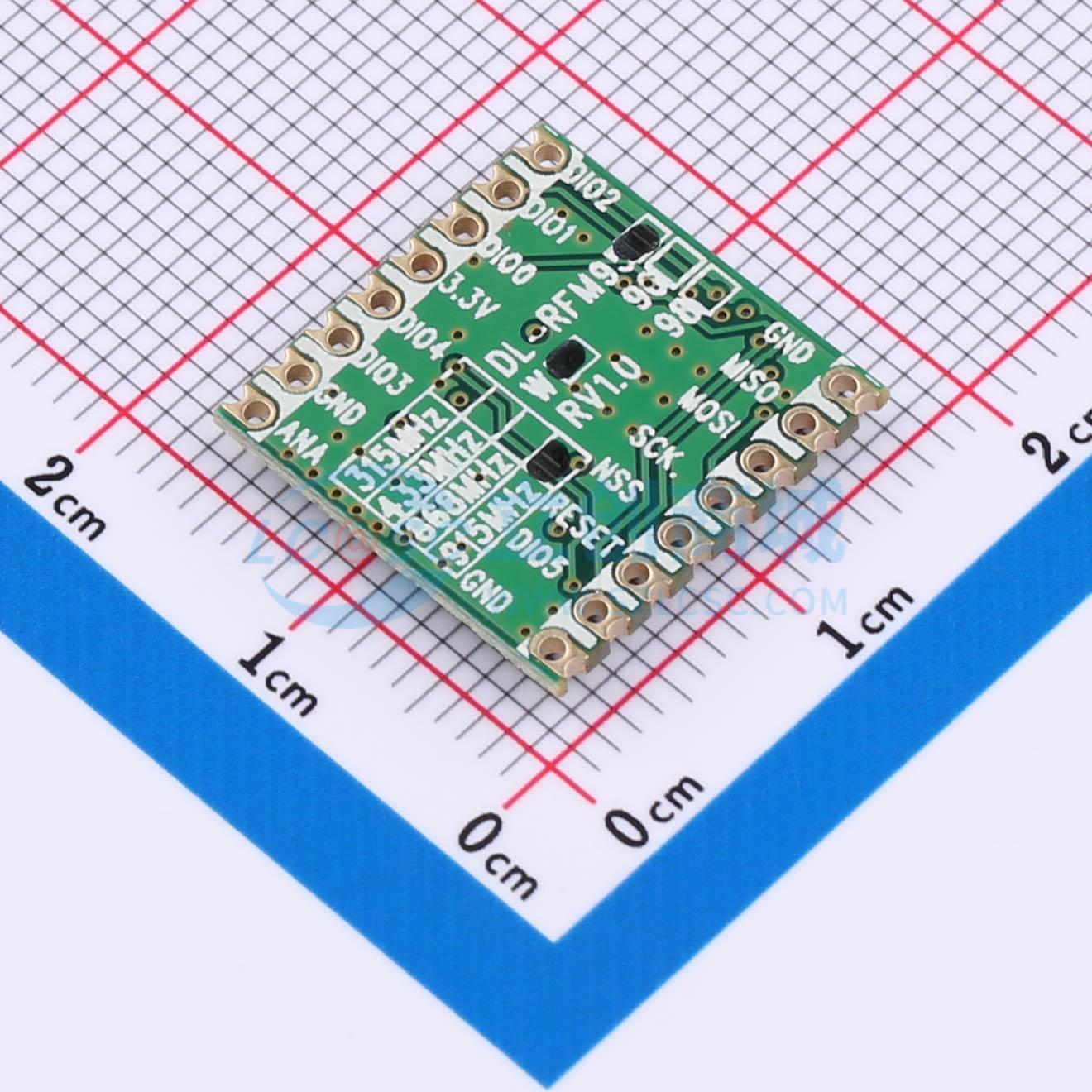 2 szt. DL-RFM95-915M SMD 16x16 – Lora Rfm95 recenzja i cena