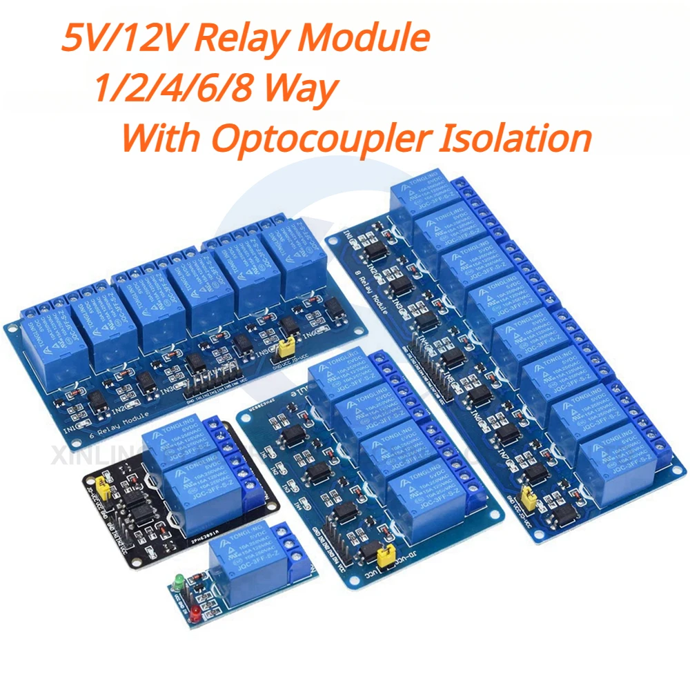Moduł przekaźnikowy 5/12V 1/2/ – Relay Module 1 Channel recenzja i cena