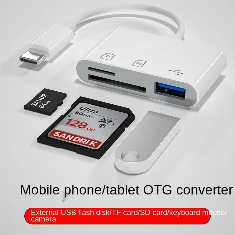 3 w 1: adapter USB-C do USB-C, – Sd Card Module recenzja i cena