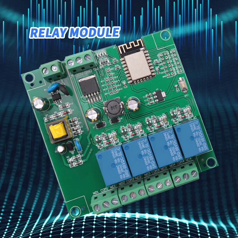 Moduł przekaźnikowy ESP8266 Wi – Relay Module 4 Channel recenzja i cena