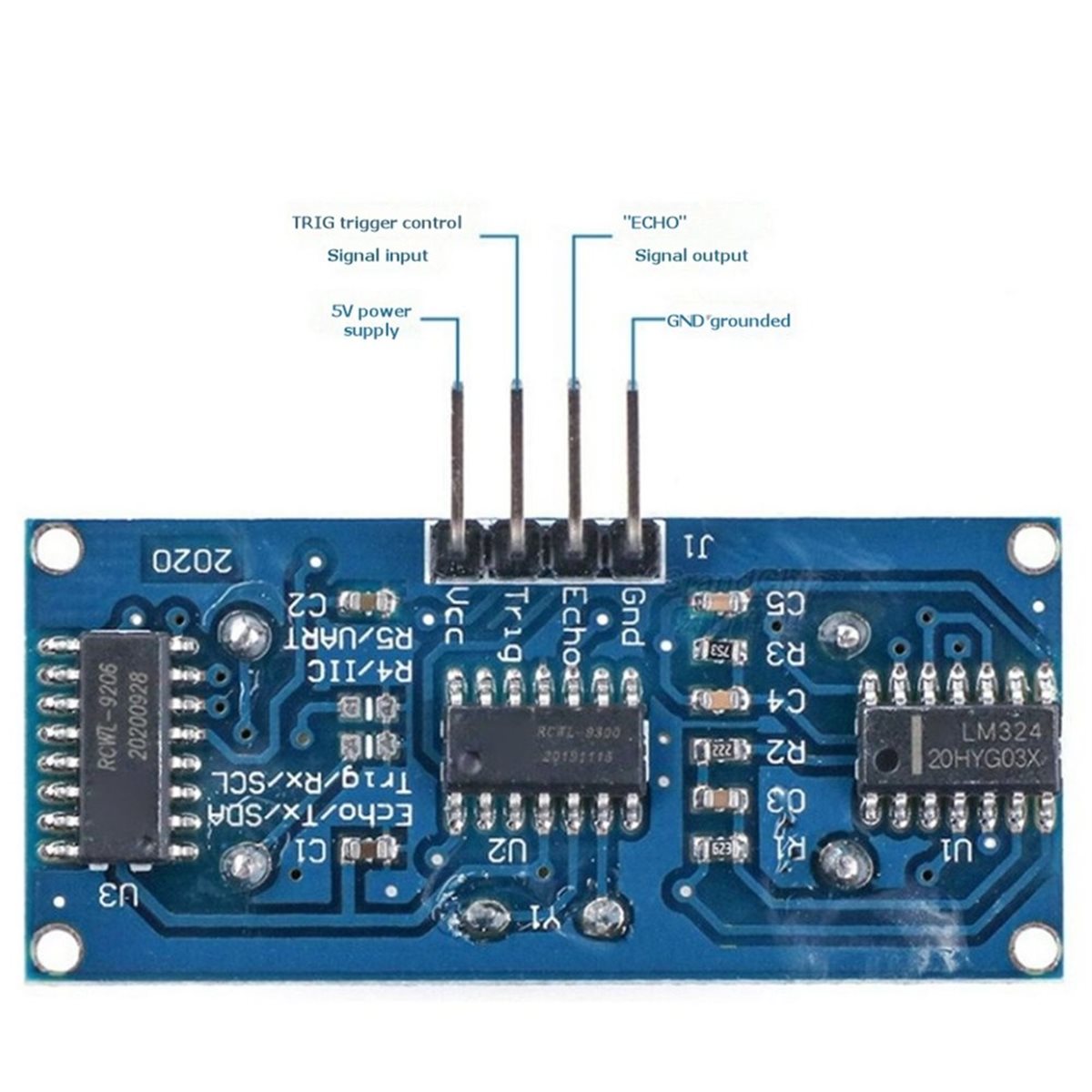 6 SZT. Moduł Czujnika Ultradźw – Ultrasonic Sensor Hc-Sr04 recenzja i cena