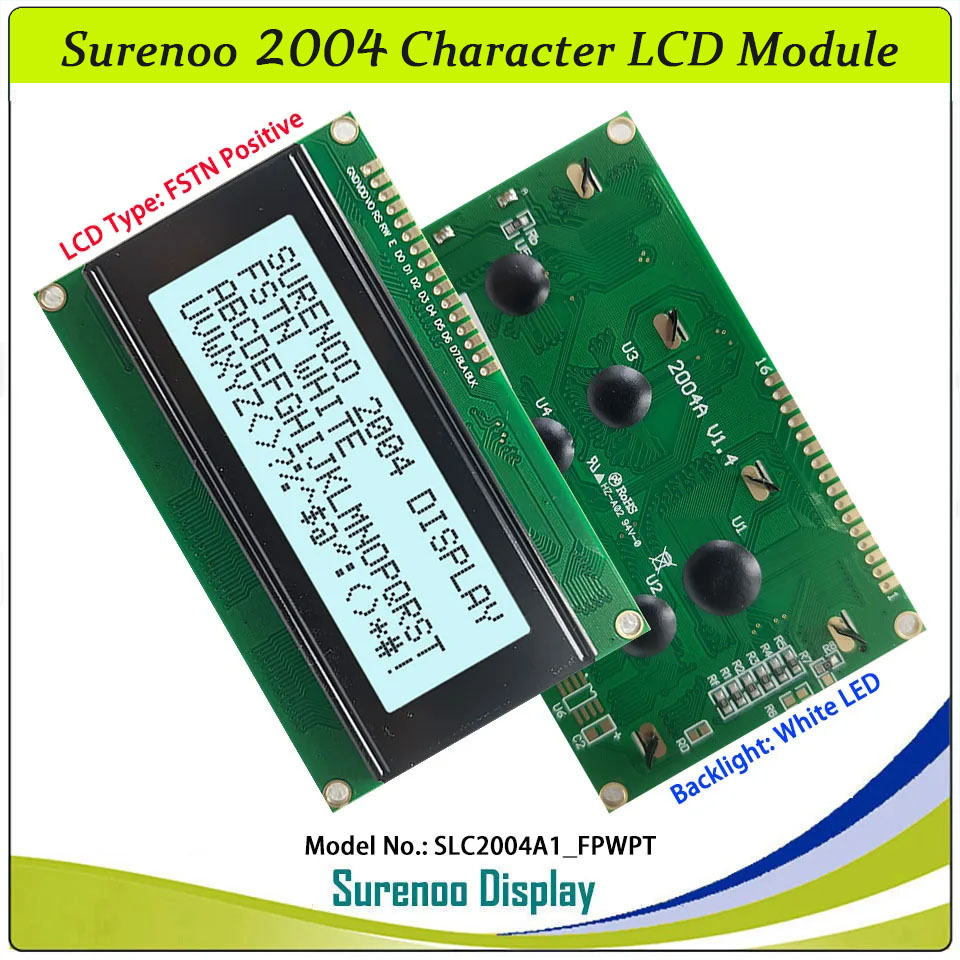 Surenoo 204 20X4 2004 znakowy  – Lcd 1602 recenzja i cena